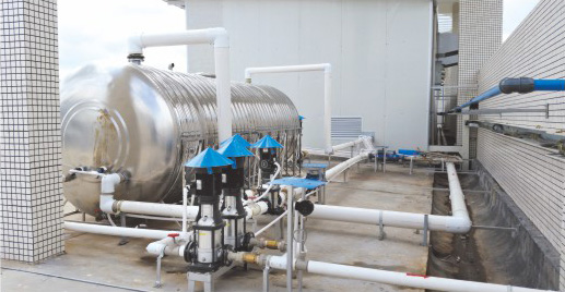 中央熱水工程管道應(yīng)用