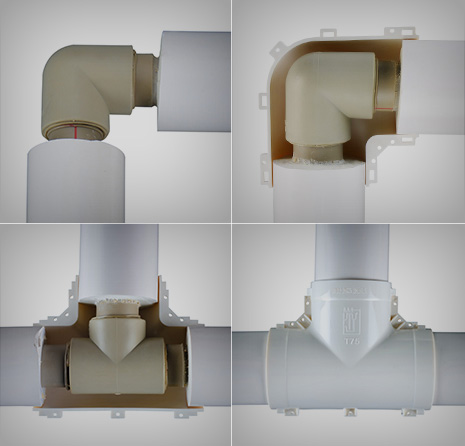 保溫管道安裝方便，接頭部位配套