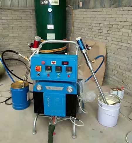 濟(jì)南聚脲噴涂機(jī)(圖1) 氣動(dòng)型Q5200濟(jì)南聚脲噴涂機(jī)